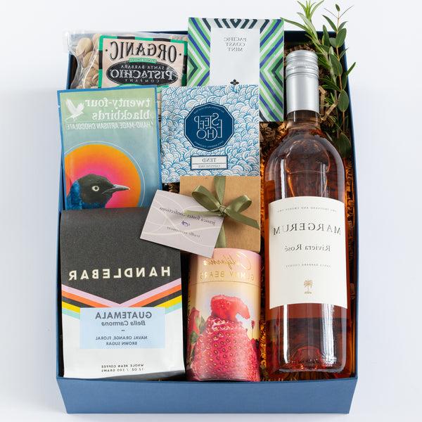 Margerum Riviera Rose Wine & Coffee Gift Box