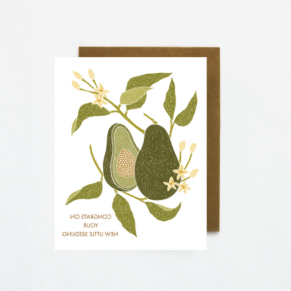 Congrats on Your New Seedling Note Card