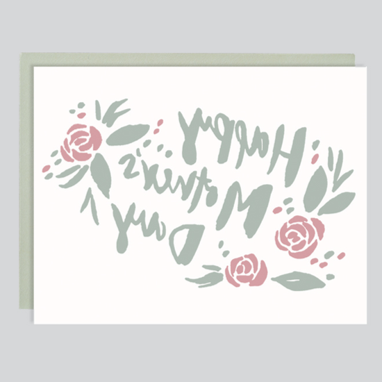 Happy Mother's Day Letterpress Card
